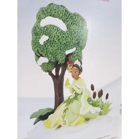 NEW Disney Princess Tiana Figure St Nicholas Square Christmas Village Girls Room